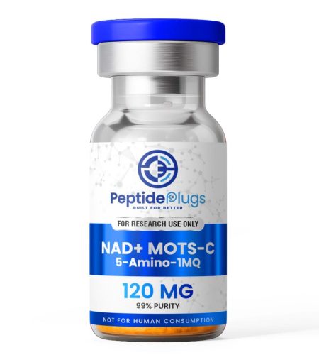 About NAD+ + MOTS-c + 5-Amino-1MQ 120mg
